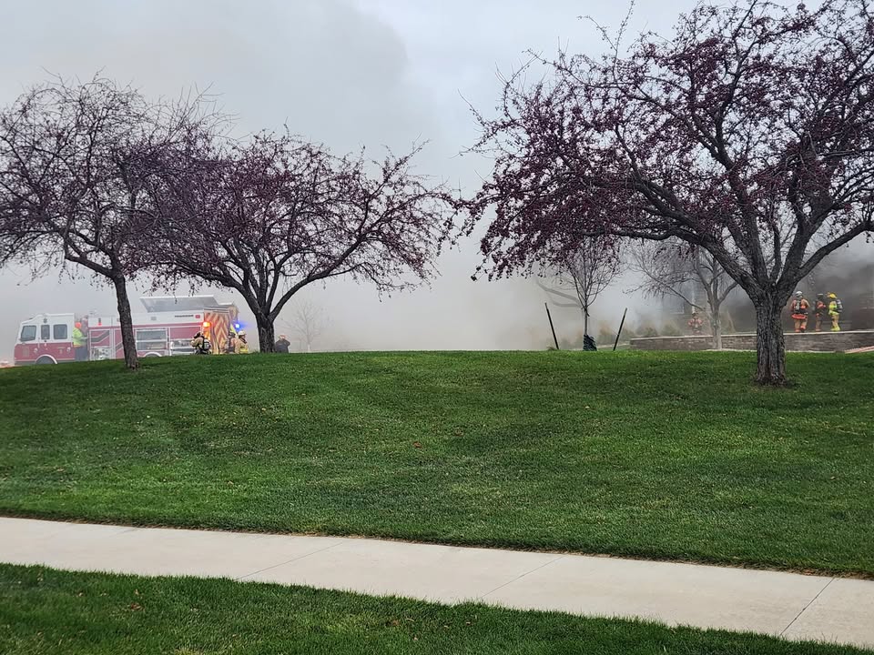 Crews are still on scene of the house fire from early this a...