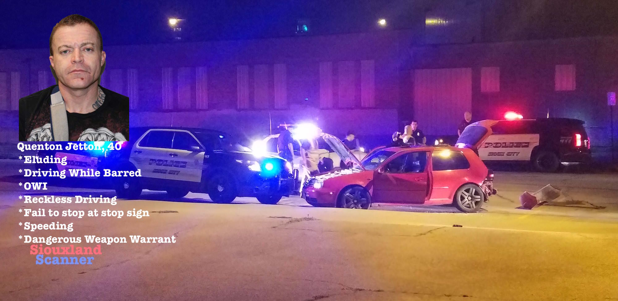 Cook Park area Police Pursuit