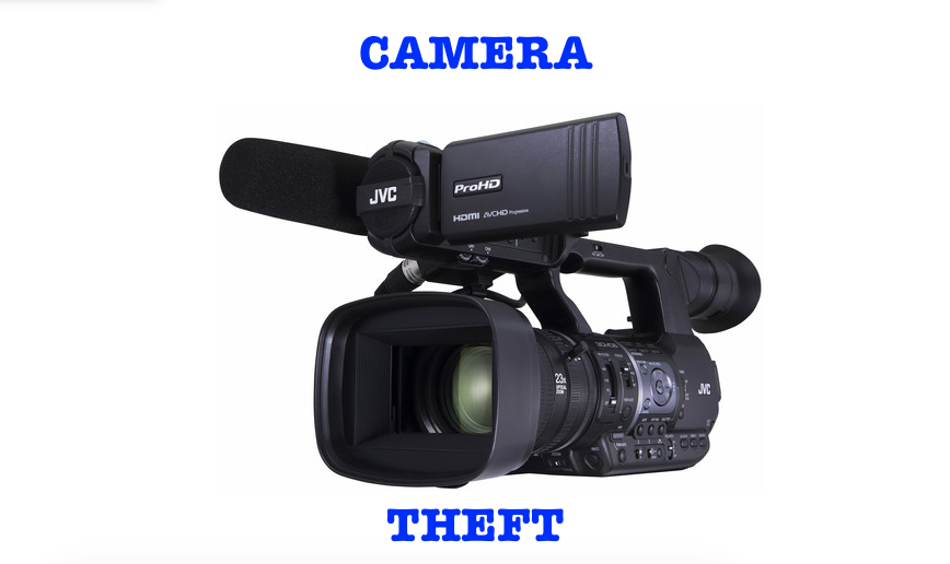 Video Camera theft from downtown