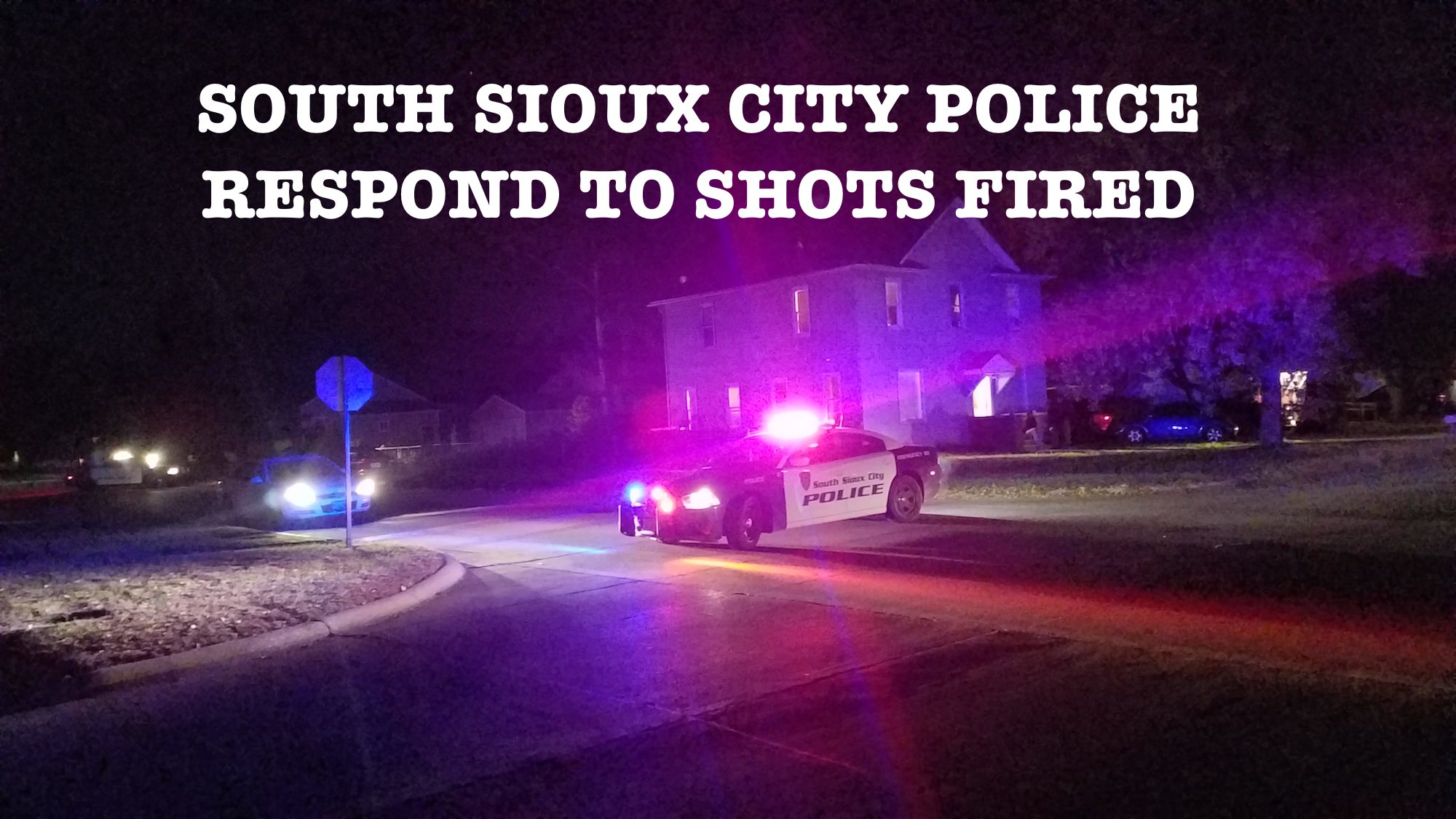 South Sioux Police respond to shots fired at 7th and B Street