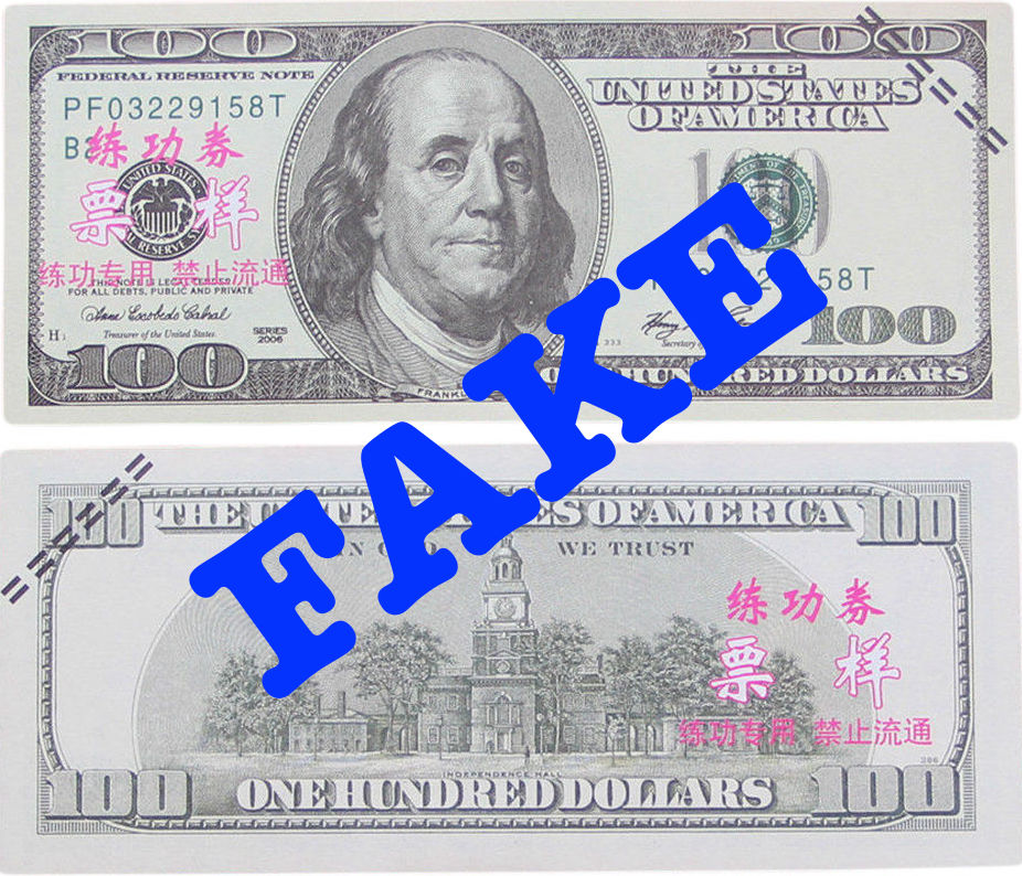 Police warn of counterfeit currency