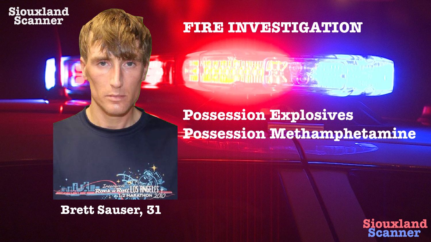 Arrest made after homemade explosives found during fire investigation in Anthon