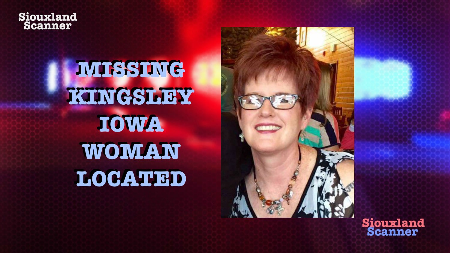 Body of missing Kingsley Iowa Woman Located in creek