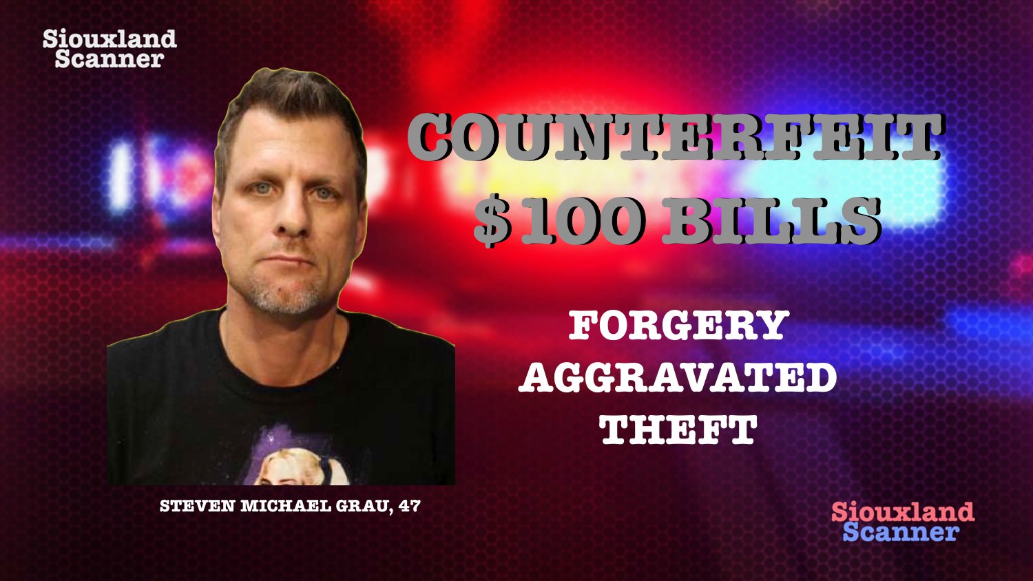 Man arrested after trying to pass counterfeit 100 Dollar Bill