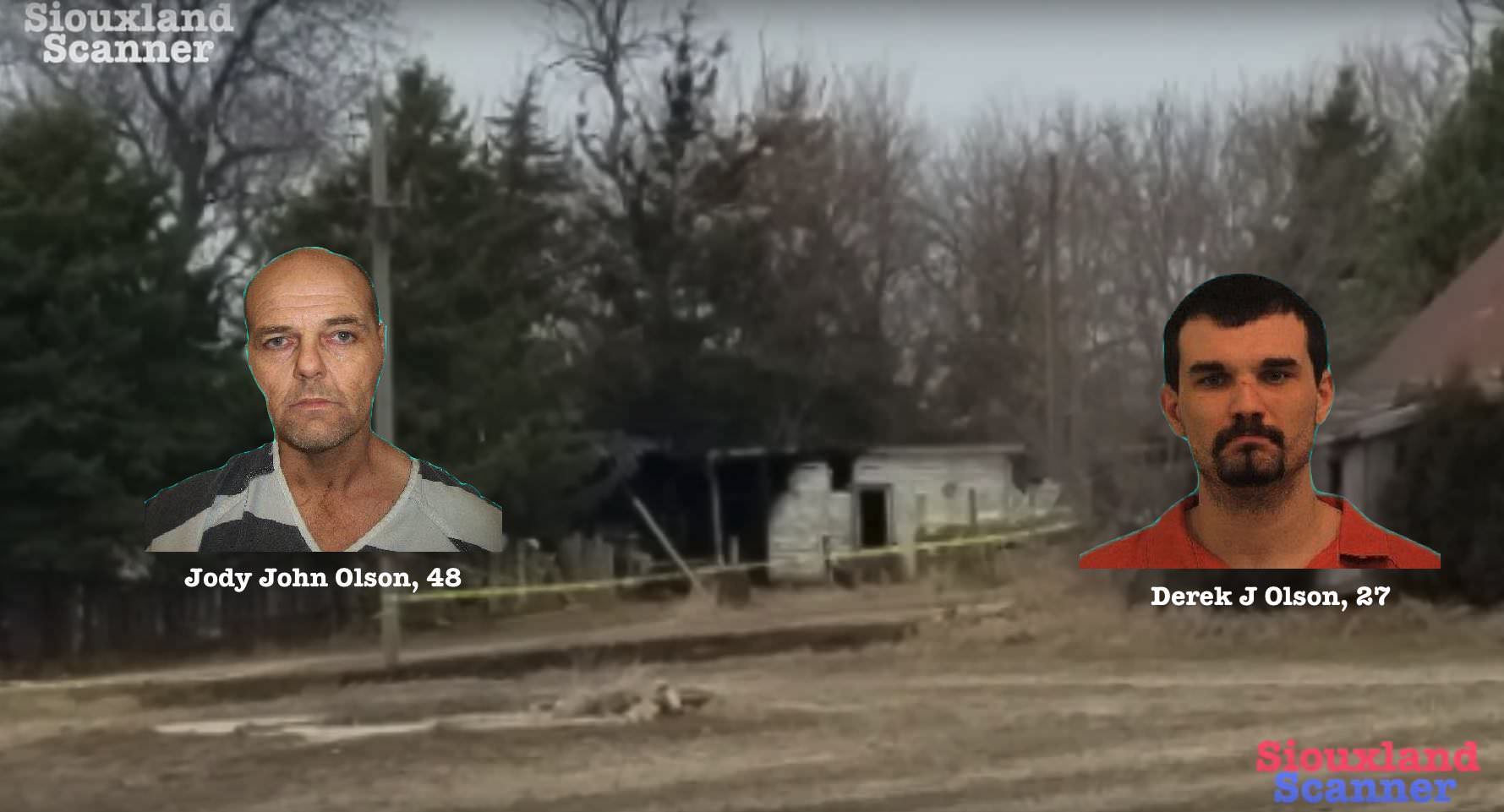 Father and son arrested in connection to March house fire and death in Bancroft