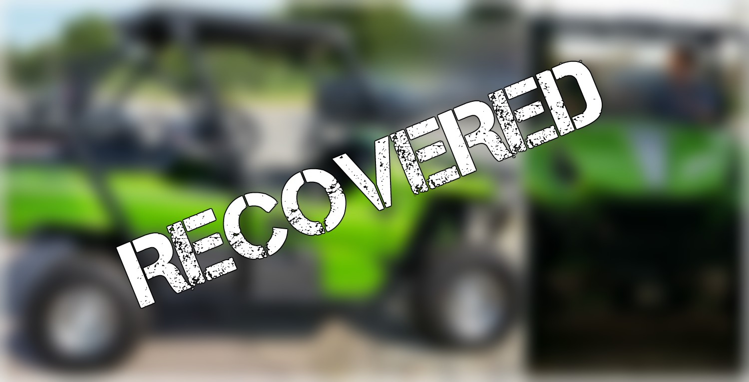 RECOVERED 2014 Kawasaki TERYX 800 from Dixon Path in South Sioux City