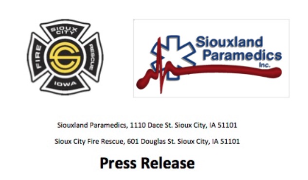 Vague information released from Siouxland Paramedics as they evaluate sustainability