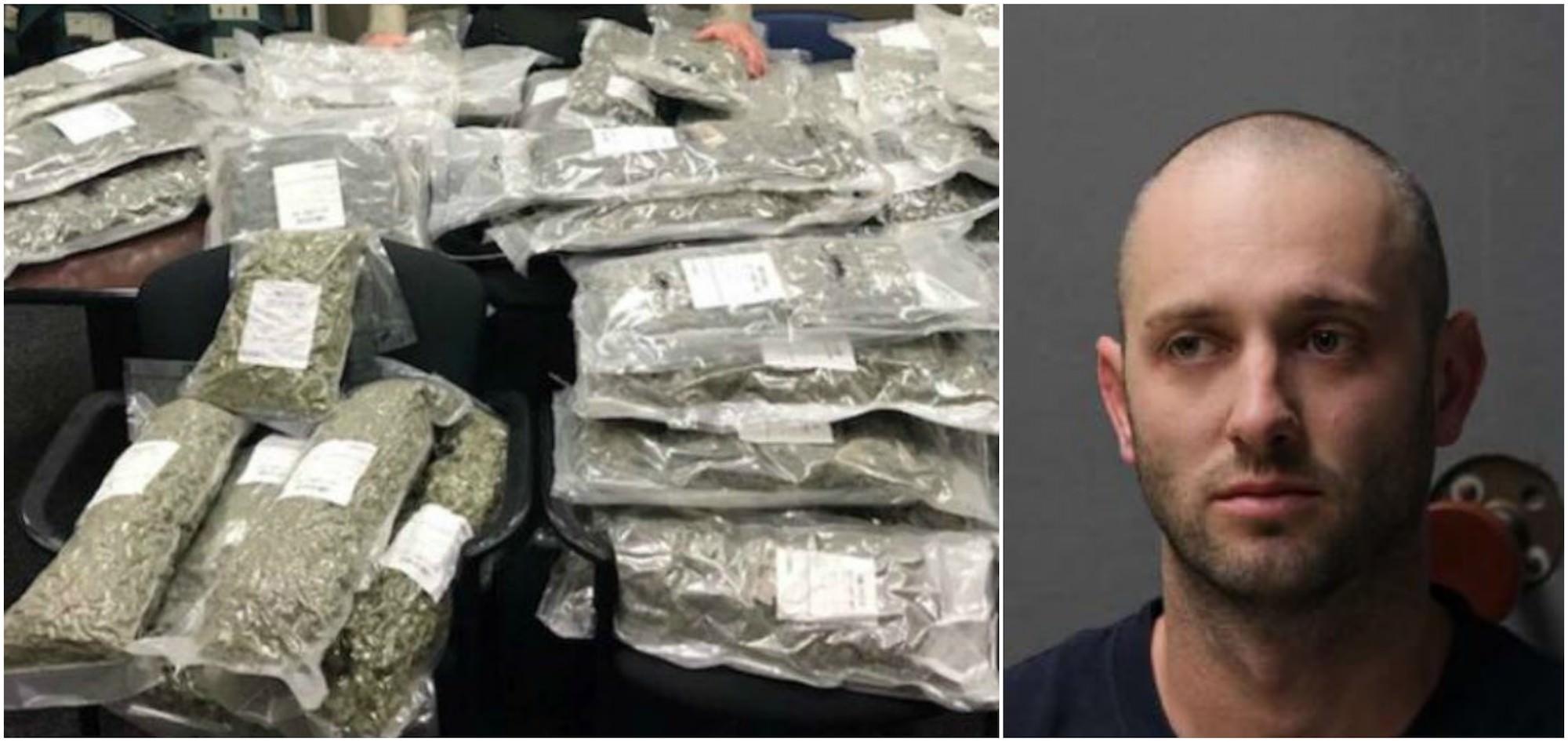 Woodbury County traffic stop leads to drug arrest for 77lbs of marijuana found