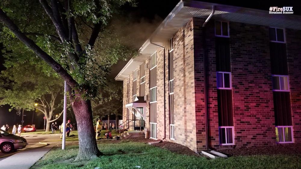 Shutting door to room where fire was prevented apartment fire from spreading