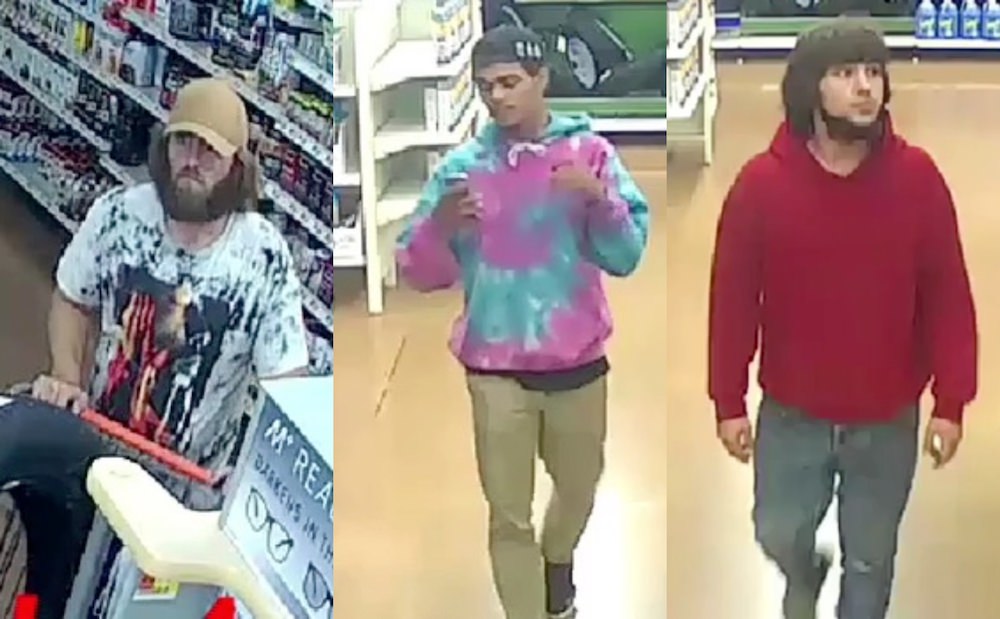 Police looking to identify three suspects in shoplifting case