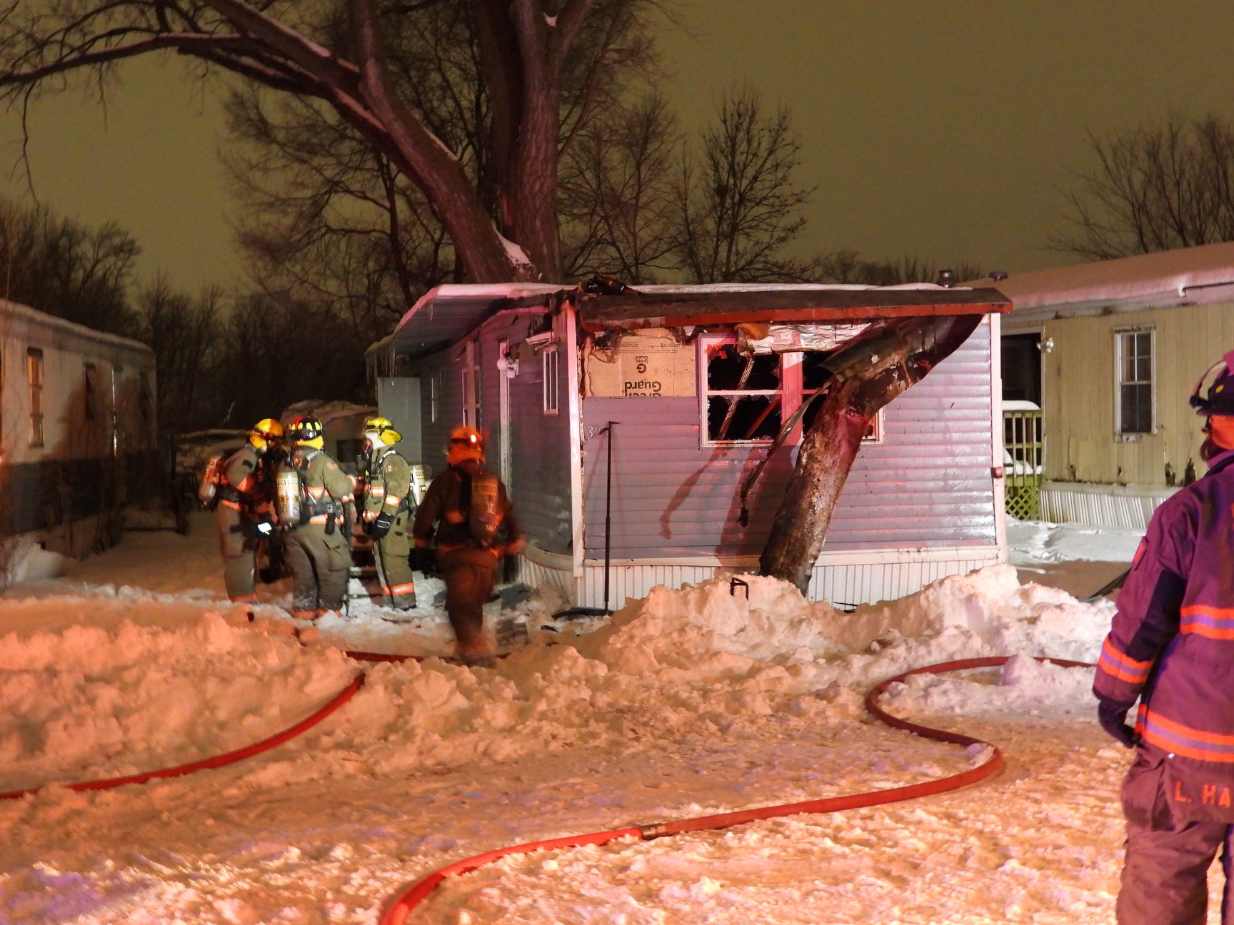 Fire at Mobile Home in South Sioux City Friday evening