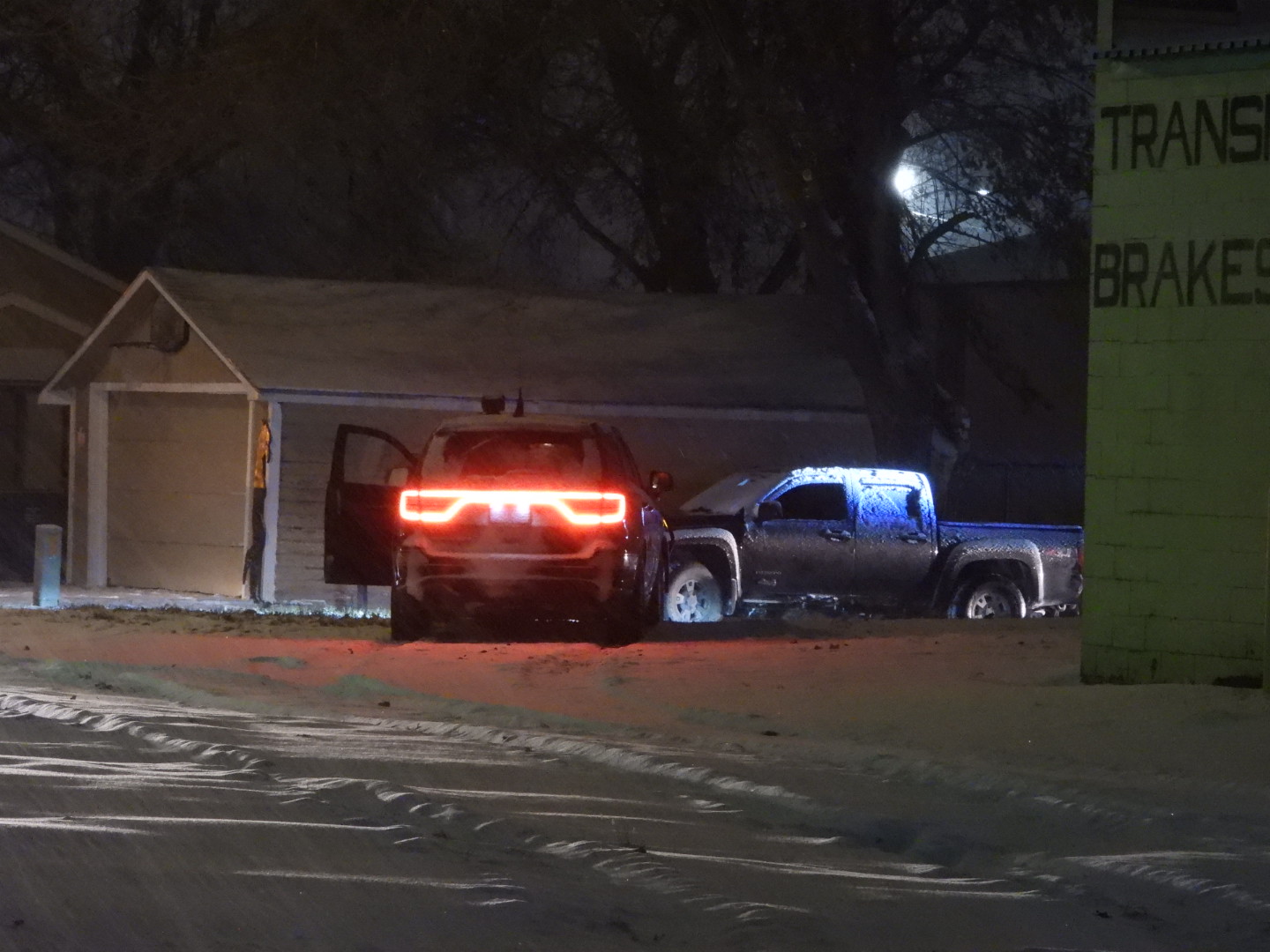 Two arrested after slow speed chase in South Sioux tracks in snow led to apprehension