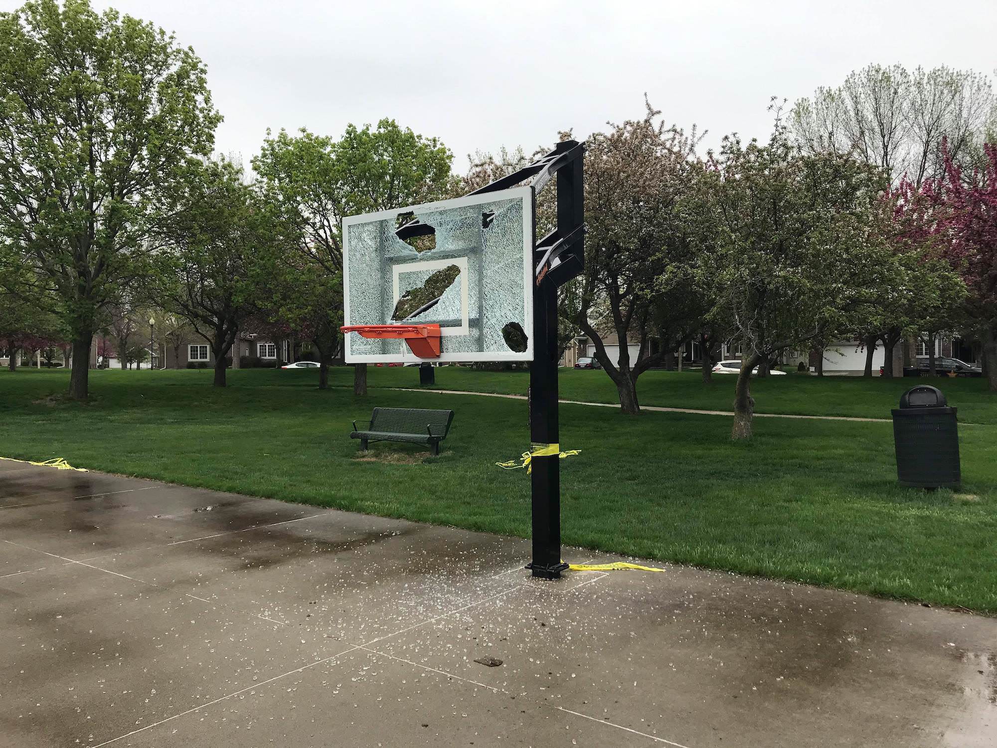 Meadows Park in Dakota Dunes Vandalized Law Enforcement seeking information