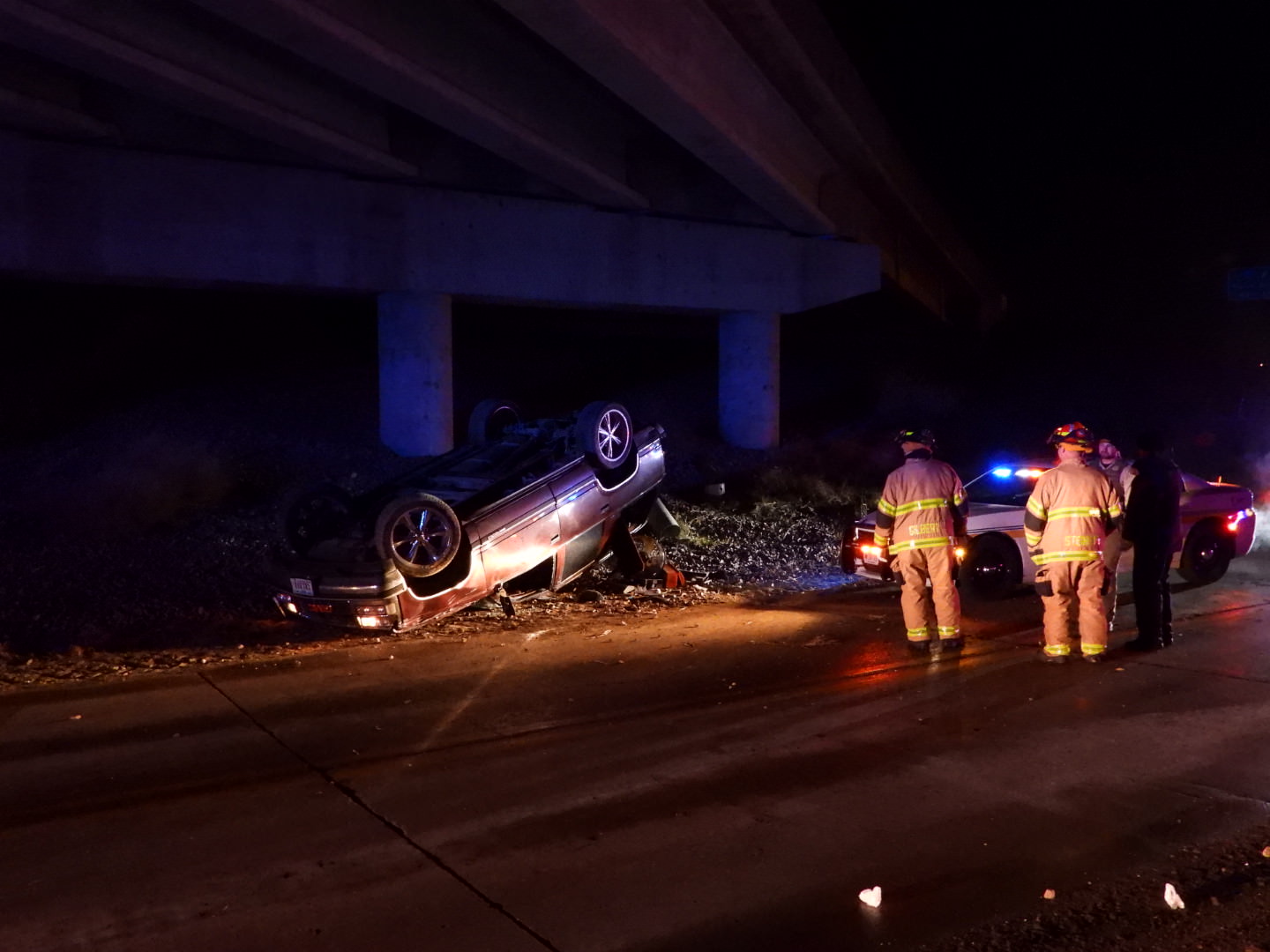 Pursuit of driver fleeing traffic stop ends after deputy performs PIT manuever