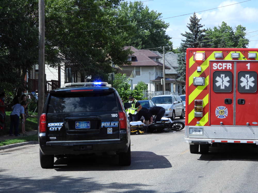 Court Street hit and run vehicle located by police a few minutes after hit and run