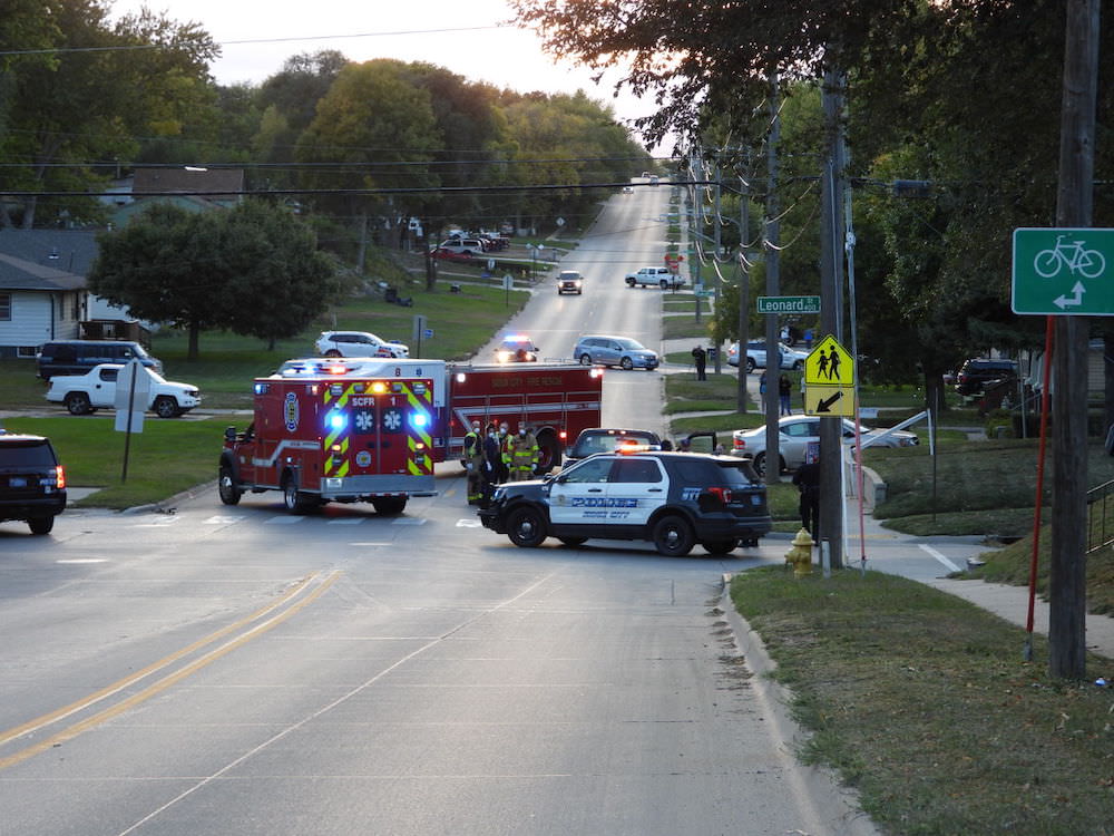 Juvenile Female dies after being hit by truck at West 4th and Leonard