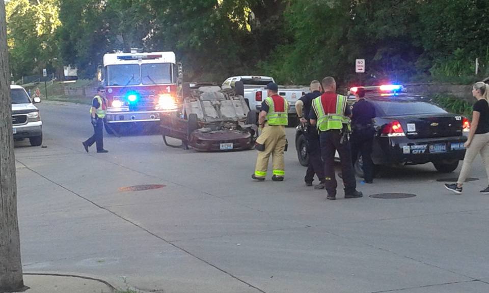 Rollover Accident on Court Street