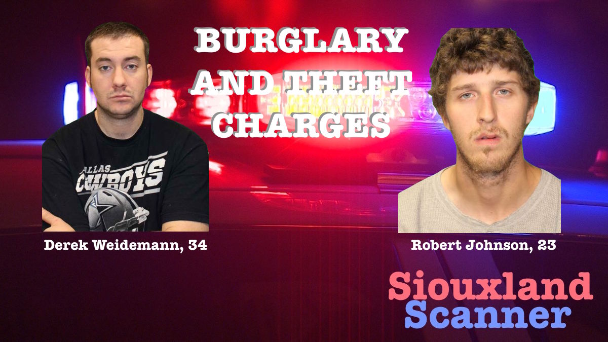 Two arrested after multiple burglaries and thefts