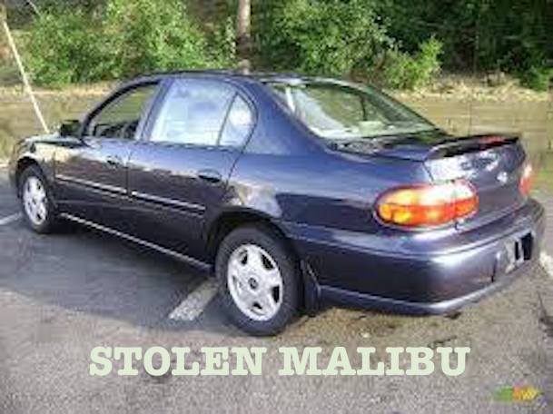 RECOVERED Stolen 2001 Chevrolet Malibu 21st and Pierce