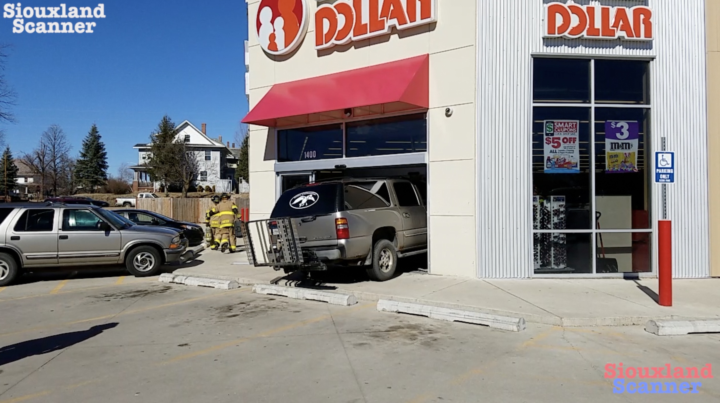 Family Dollar Store Closed after SUV crashes through the doors