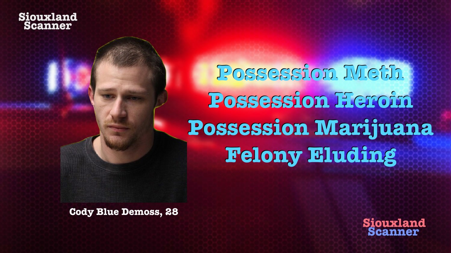 Man arrested on multiple drug charges after eluding deputies