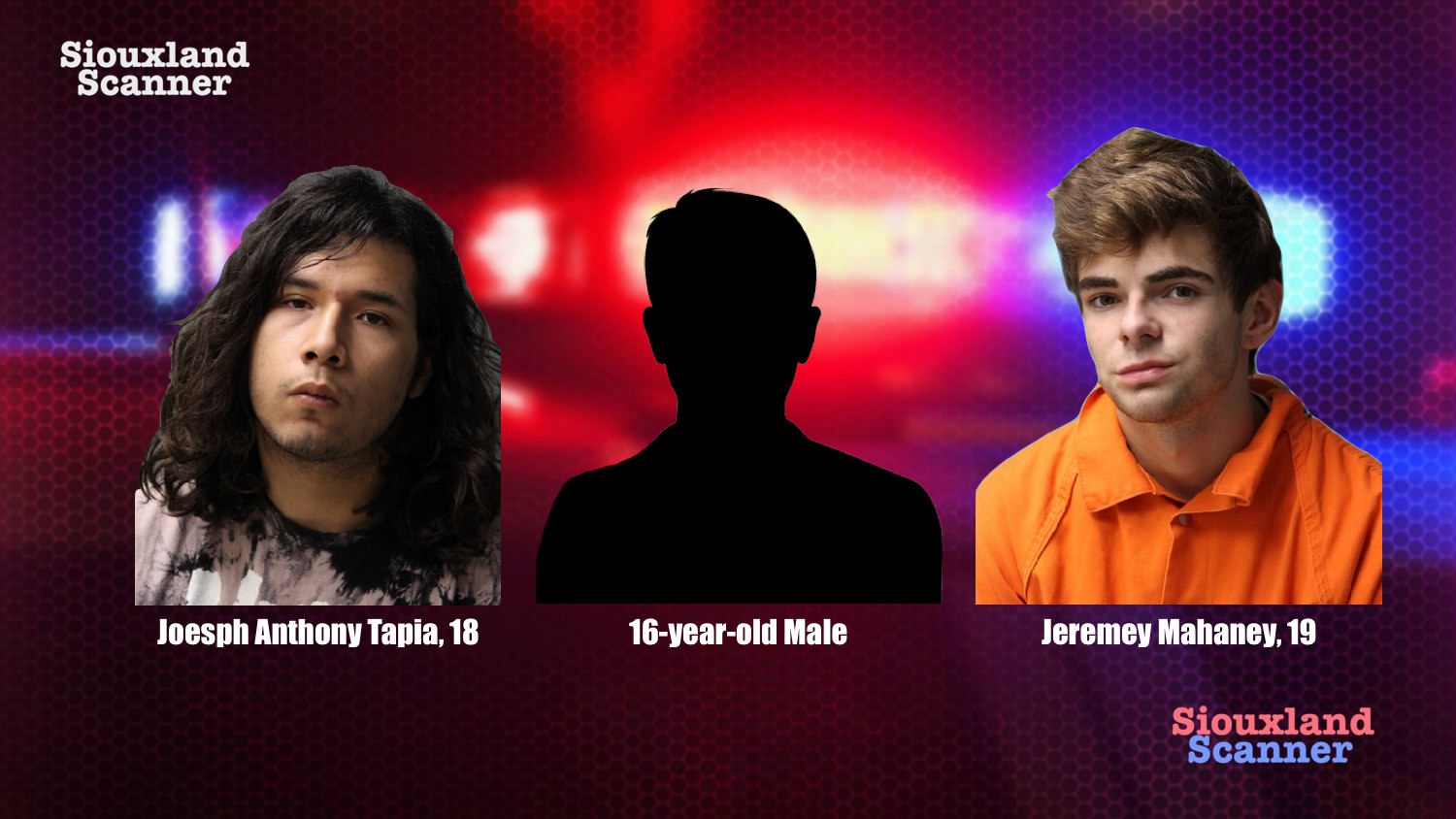 Update Three teens arrested on burglary charges in Sioux City