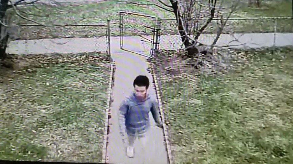 Do you recognize this porch pirate or the car they were in