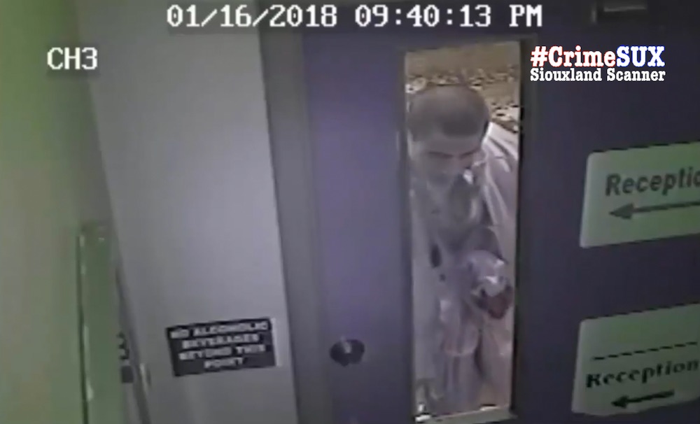 Attempted burglary suspect leaves DNA and and can be seen on camera breaking glass